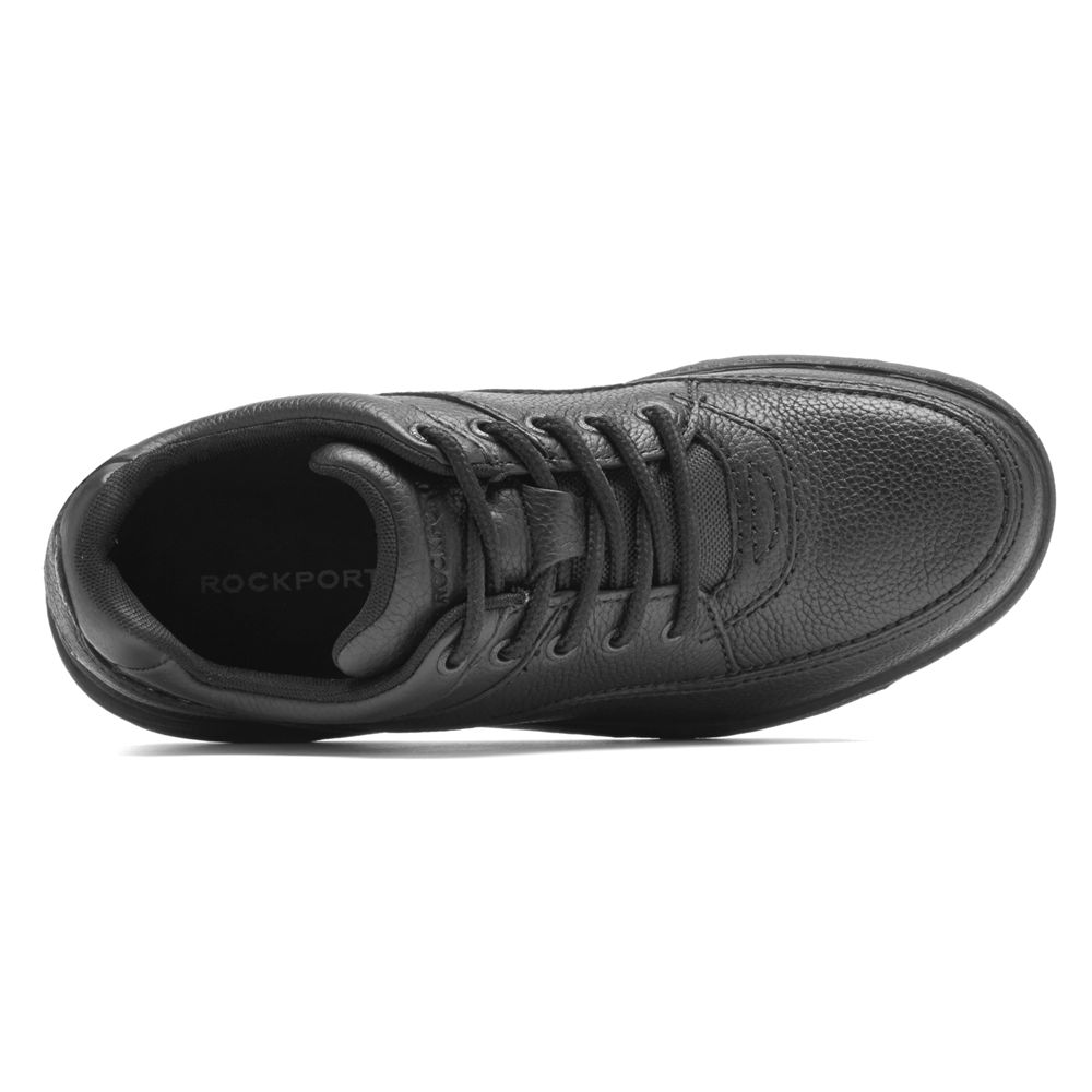 Zapatillas Rockport Hombre Mexico - World Tour Classic Shoe Negros - ZDKCR1096